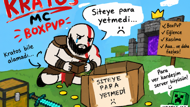 KratosMC Haber - Siteye Para yetmedi be :D